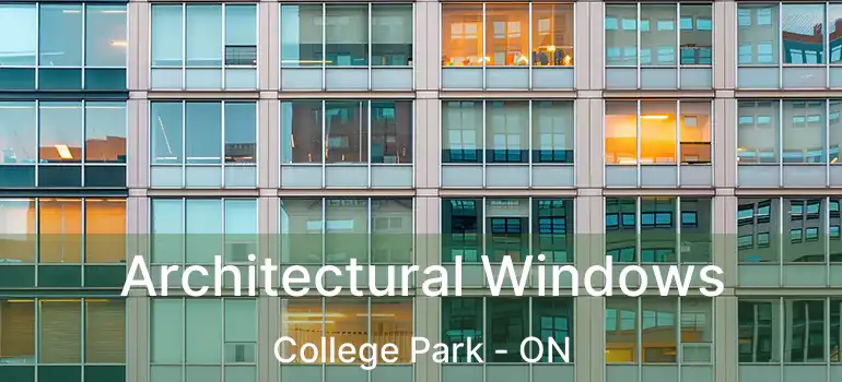  Architectural Windows College Park - ON