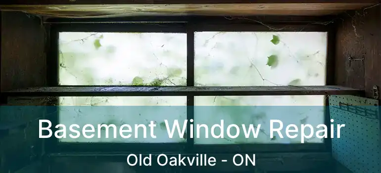 Basement Window Repair Old Oakville - ON