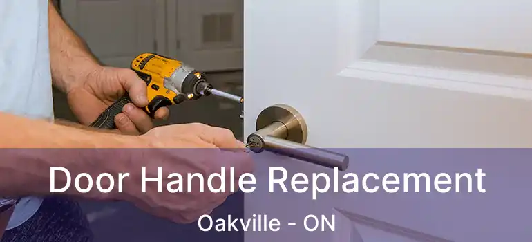  Door Handle Replacement Oakville - ON