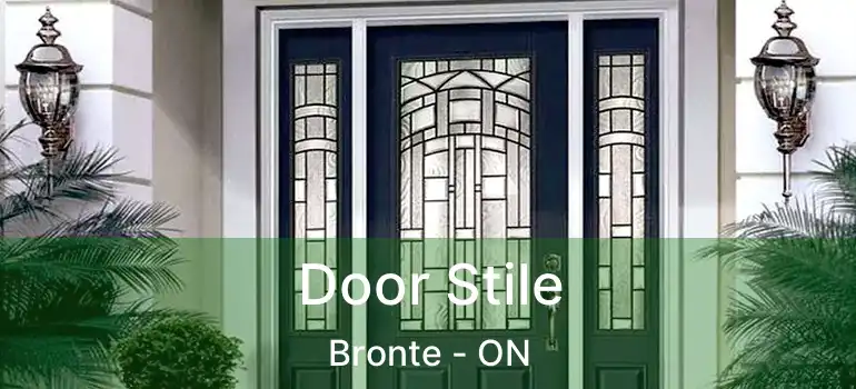  Door Stile Bronte - ON