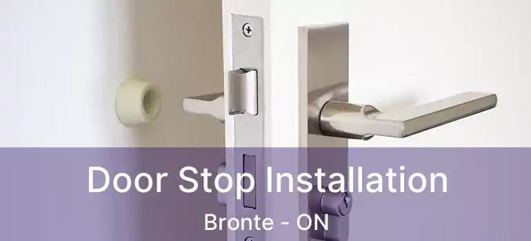  Door Stop Installation Bronte - ON