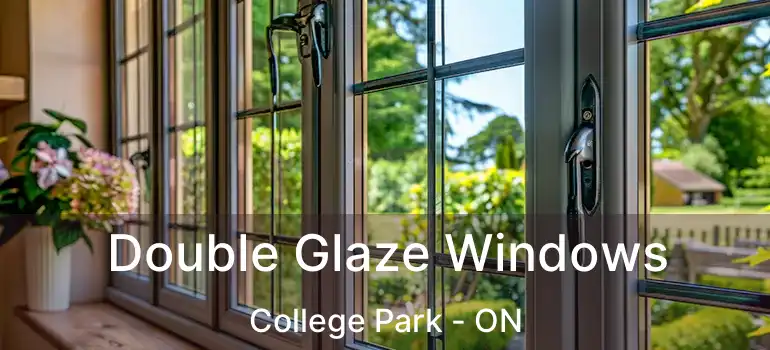  Double Glaze Windows College Park - ON