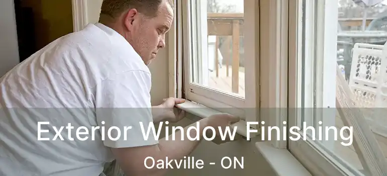  Exterior Window Finishing Oakville - ON