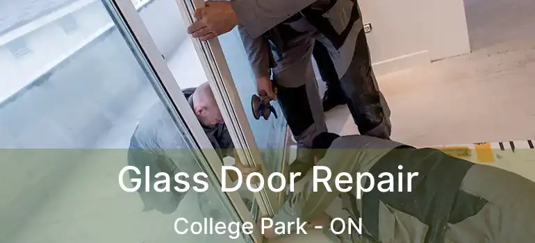  Glass Door Repair College Park - ON