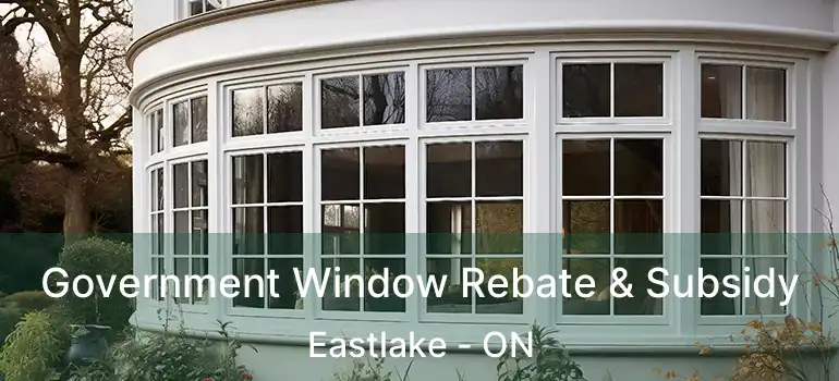  Government Window Rebate & Subsidy Eastlake - ON