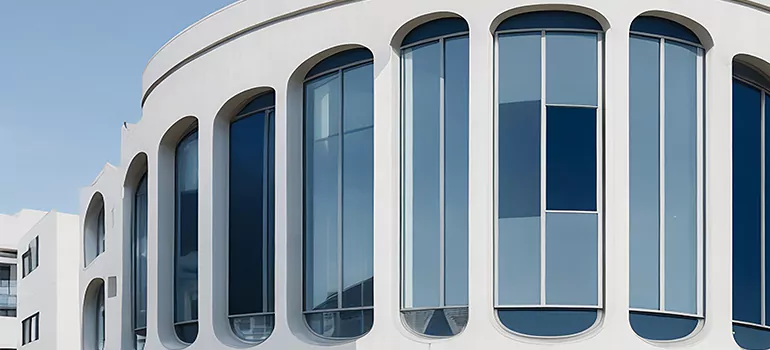 Geometric Window Curtains in Oakville, ON