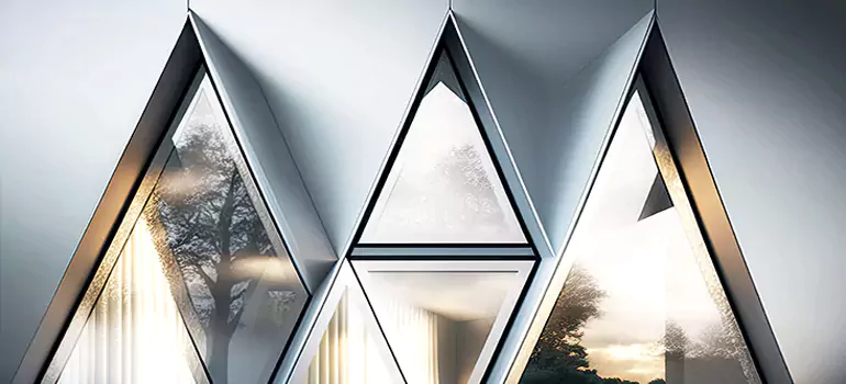 Trapezoid Window Design in Oakville, Ontario