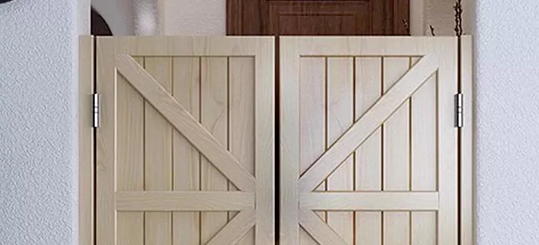 Saloon Door Replacement in Oakville, ON