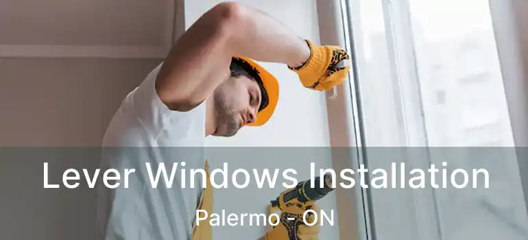  Lever Windows Installation Palermo - ON