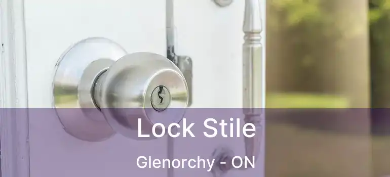  Lock Stile Glenorchy - ON