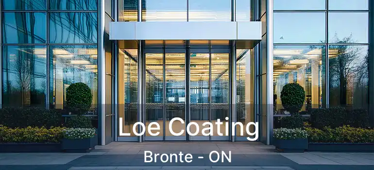  Loe Coating Bronte - ON