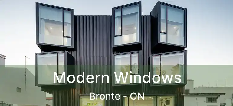  Modern Windows Bronte - ON
