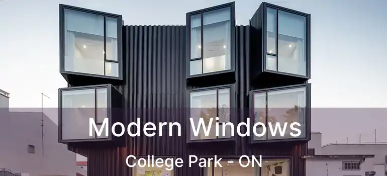  Modern Windows College Park - ON