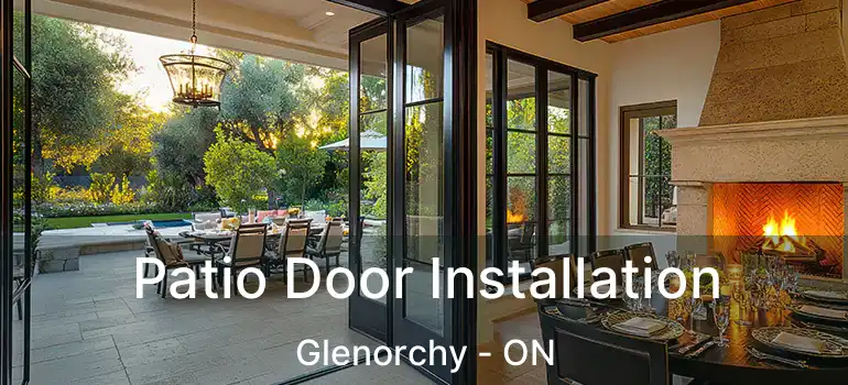  Patio Door Installation Glenorchy - ON