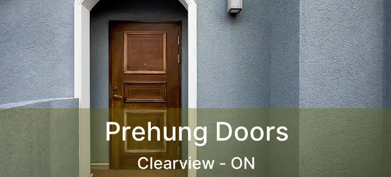  Prehung Doors Clearview - ON