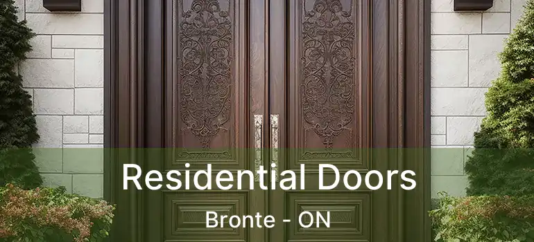  Residential Doors Bronte - ON