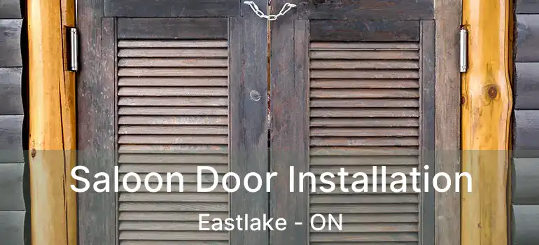  Saloon Door Installation Eastlake - ON