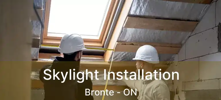  Skylight Installation Bronte - ON
