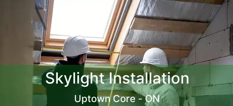  Skylight Installation Uptown Core - ON