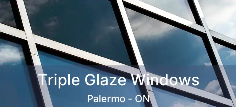  Triple Glaze Windows Palermo - ON