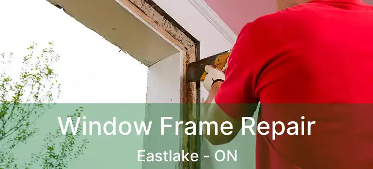  Window Frame Repair Eastlake - ON