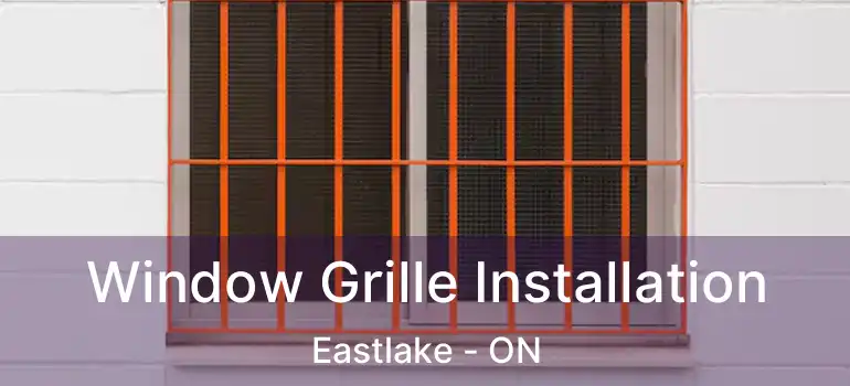  Window Grille Installation Eastlake - ON