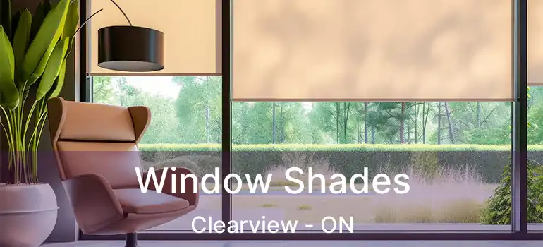  Window Shades Clearview - ON